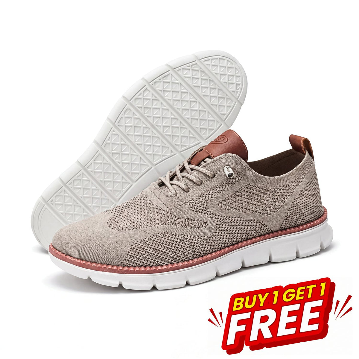Ultra Comfy walking shoe in Brown