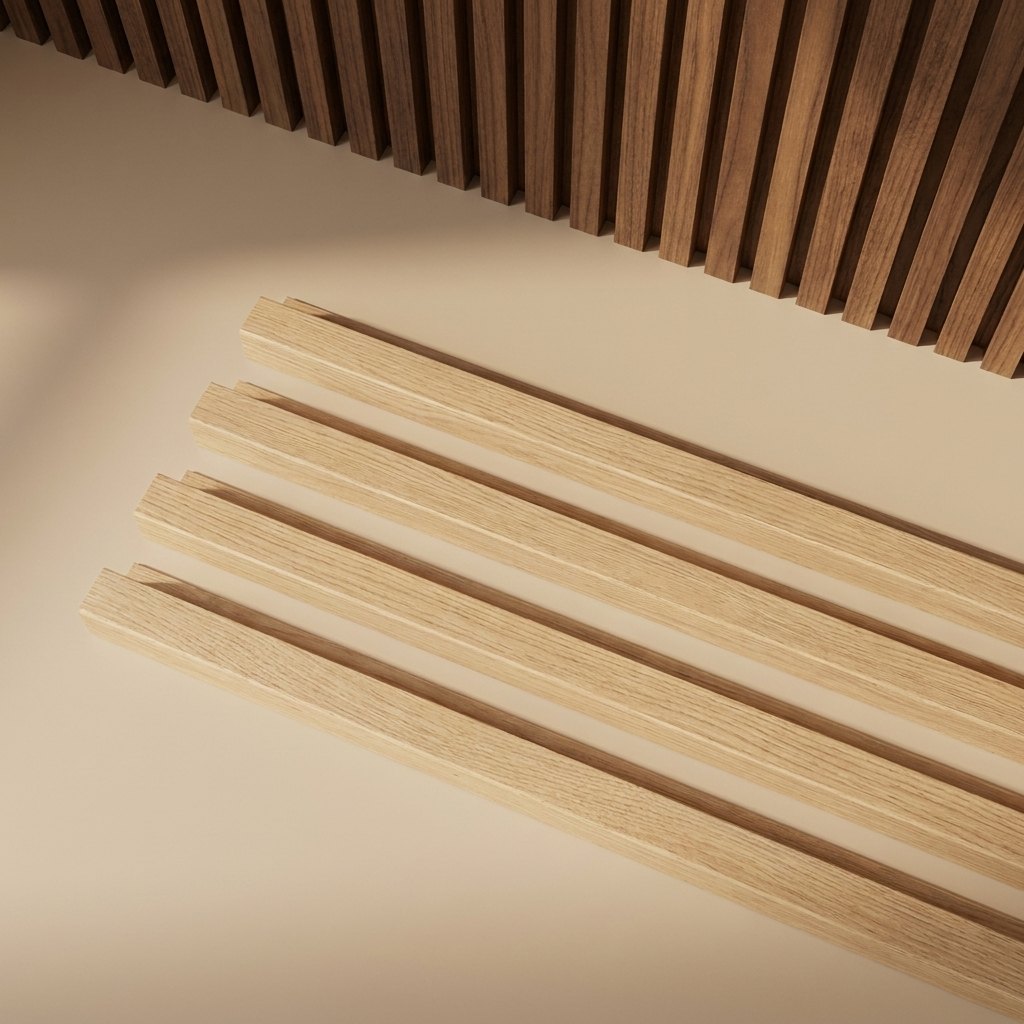 Slat Panel End Trims — Set of 4, 270 cm