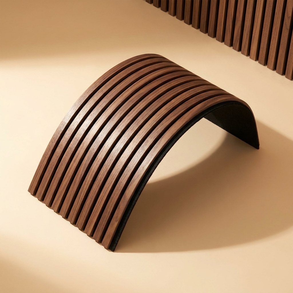 Bendable Slat Panel for Curves