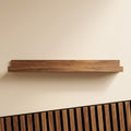 Narrow Wooden Display Ledge — 90 cm