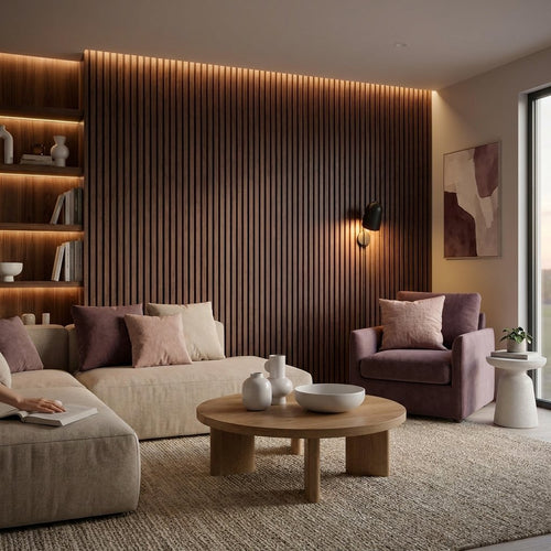 Fabric-Cord Plug-In Wall Light
