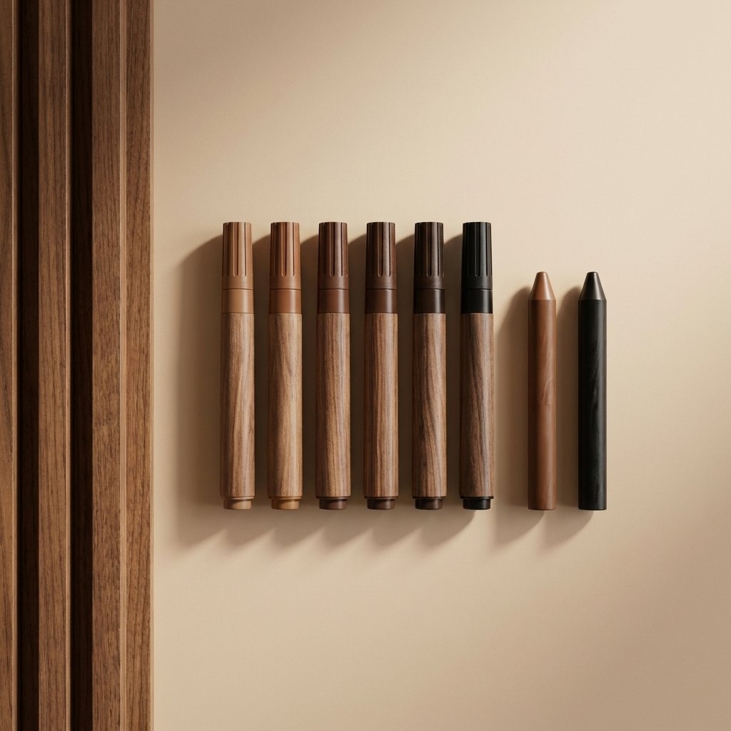 Wood Touch-Up Pens & Filler Wax Set